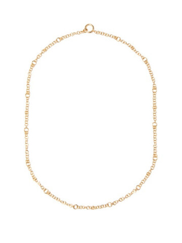 spinelli kilcollin - gravity 18kt gold chain-link necklace - womens - yellow gold