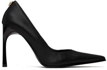 versace jeans couture black sadie heels