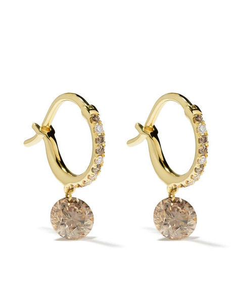 Raphaele Canot 18kt yellow gold Set Free Honey Diamond earrings