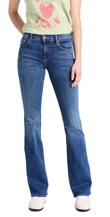 mother the down low weekender heel jeans right on! 25