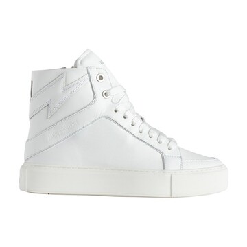 Zadig & voltaire ZV1747 High Flash High-Top Trainers in white