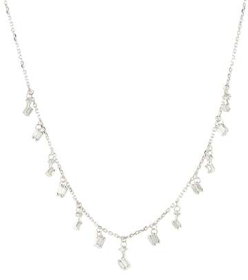Suzanne Kalan 18kt gold necklace with diamonds in white