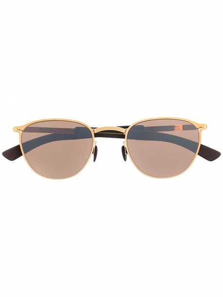 Mykita Clove oval-frame sunglasses - Gold