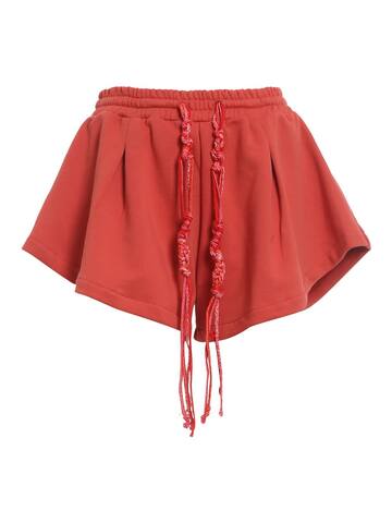 Dondup Shorts Di Cotone Rosso F437kf0210d002dd503 in red