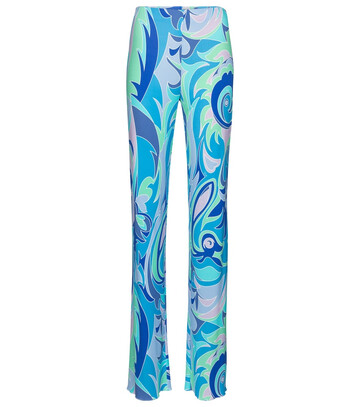 emilio pucci exclusive to mytheresa â printed jersey pants in blue