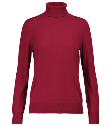 A.P.C. Sandra wool jersey sweater in red