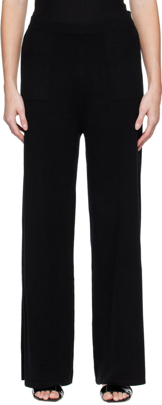 Wolford Black Vented Lounge Pants
