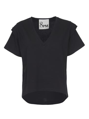 8PM Tuxedo T-shirt in black