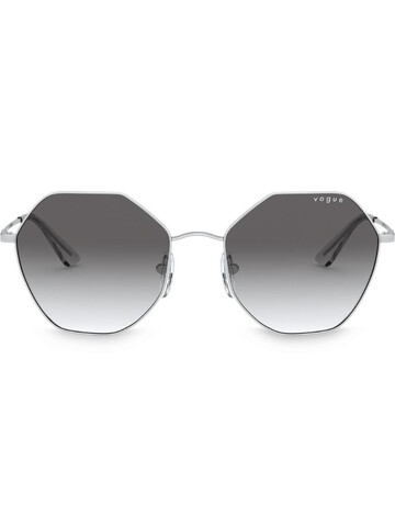 Vogue Eyewear geometric round sunglasses in silver