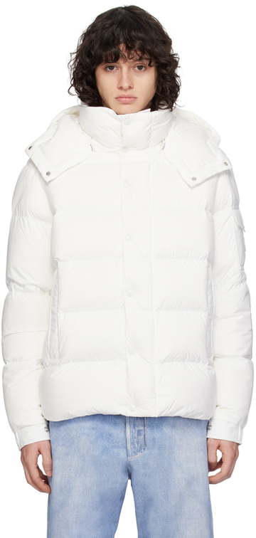 moncler white vezere down jacket