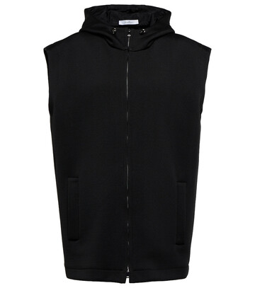 Max Mara Solista jersey vest in black