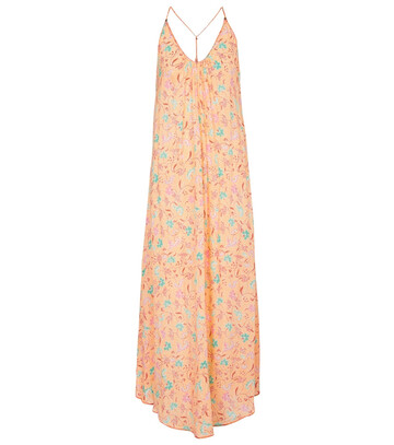 Poupette St Barth Exclusive to Mytheresa â Felicia floral midi dress in orange