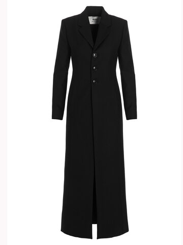 Ami Alexandre Mattiussi Long Coat in black