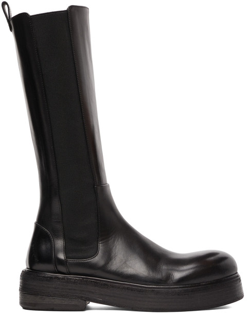 Marsèll Black Zuccolona Mid-Calf Boots