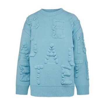 Bottega Veneta Alphabet sweater in blue