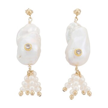 Eliou Luli earrings in white