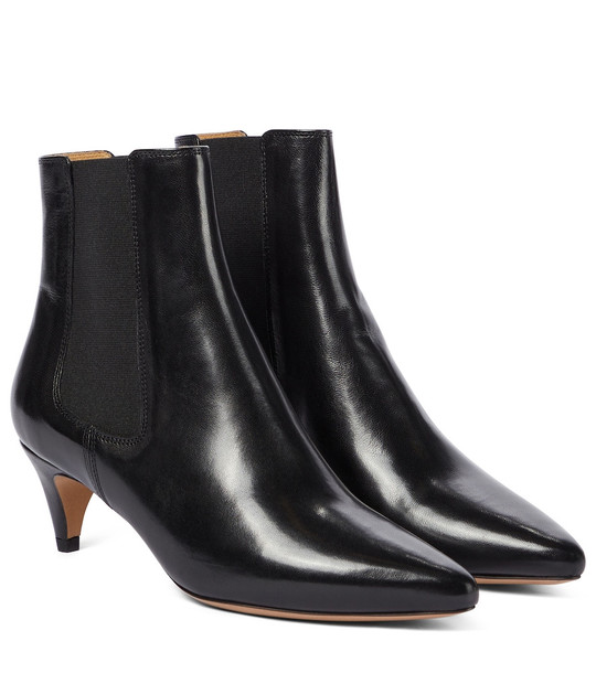 Isabel Marant Detty leather ankle boots in black