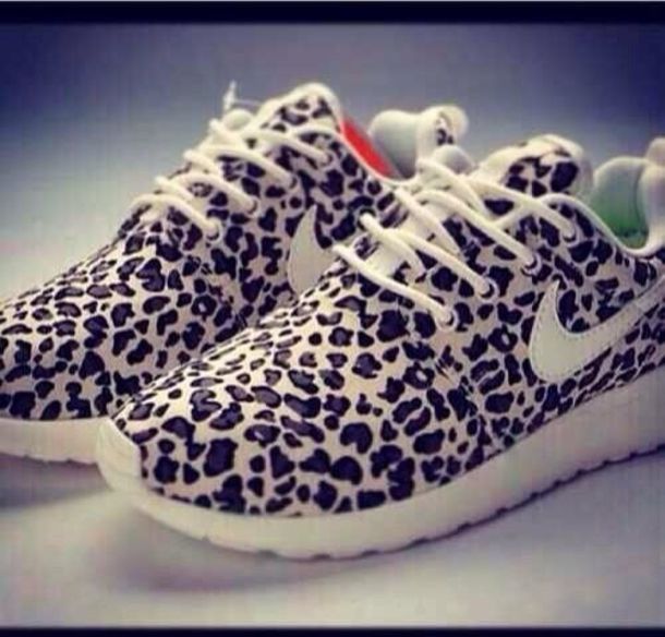 leopard print womens nike sneakers