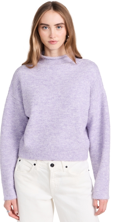 line & dot lila sweater orchid xs