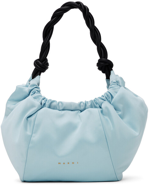 Marni Blue Mini Twirl Bag