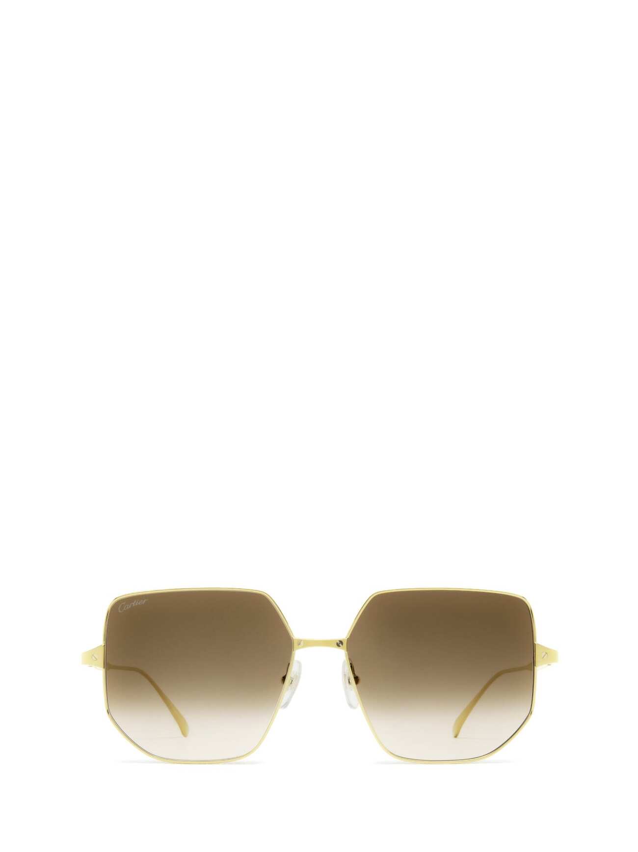 Cartier Eyewear Ct0327s Gold Sunglasses