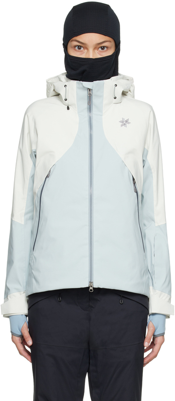 Goldwin White & Blue 2-Tone Jacket in gray