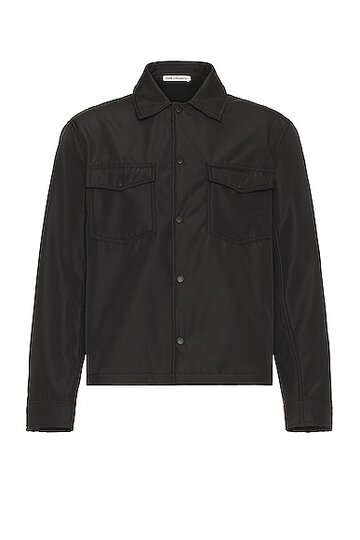 our legacy evening coach jacket in black