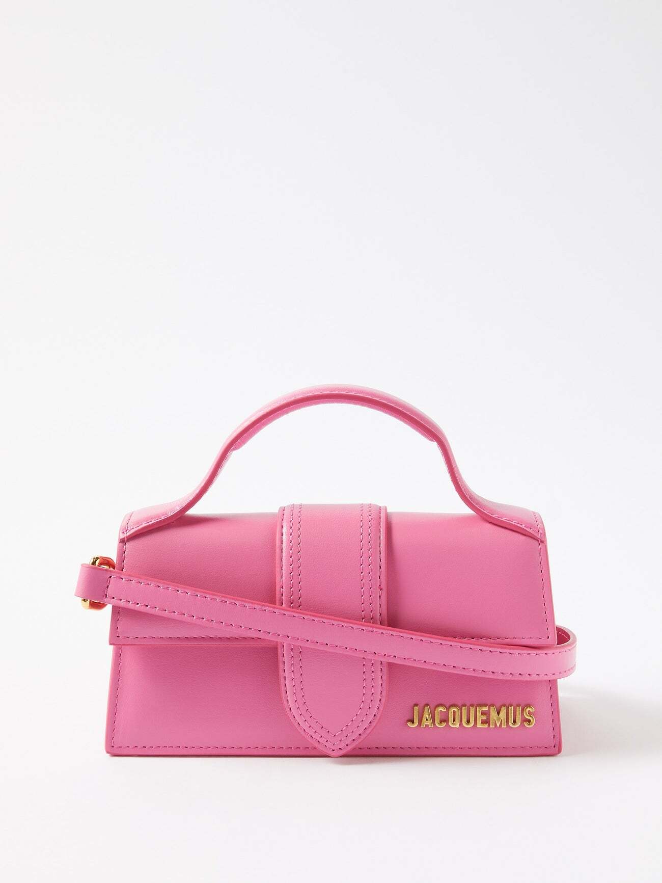 Jacquemus - Bambino Leather Bag - Womens - Pink