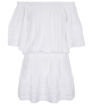 melissa odabash exclusive to mytheresa â michelle off-shoulder minidress in white