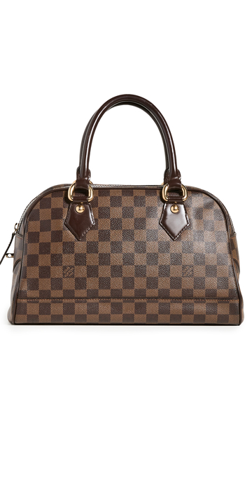 What Goes Around Comes Around Louis Vuitton Damier Ebene Ab Duomo Bag in brown