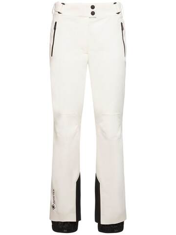 moncler grenoble high performance tech ski pants in white