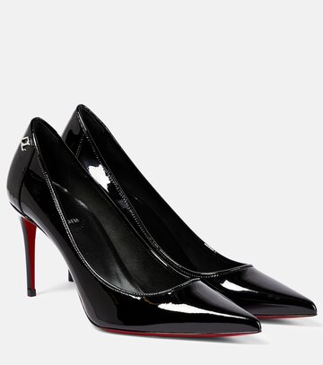 Christian Louboutin Sporty Kate 85 patent leather pumps in black