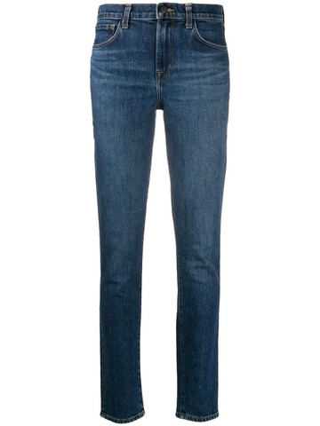 J Brand cotton blend skinny jeans in blue