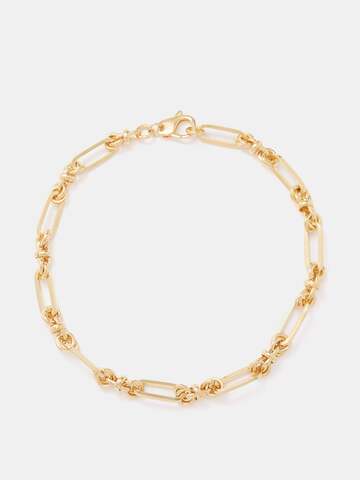 joolz by martha calvo - bowery 14kt gold-plated necklace - womens - yellow gold