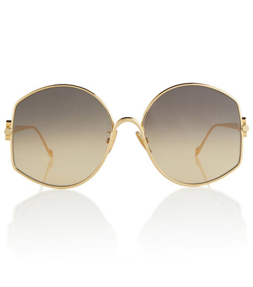 LOEWE Oversized sunglasses in gold