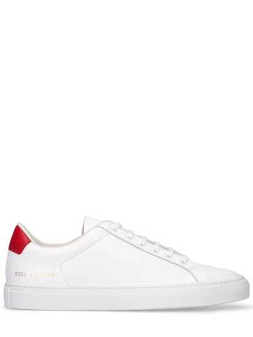 COMMON PROJECTS 20mm Retro Low Leather Sneakers in white