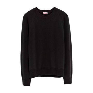 Tricot Recycled cashmere sweater in black