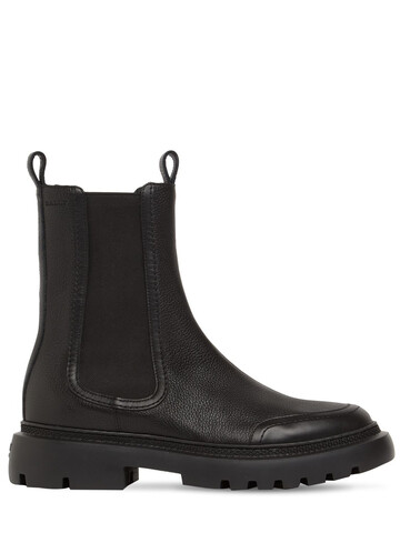 BALLY 30mm Ginny Leather Chelsea Boots in black