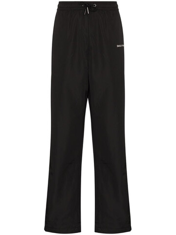 Daily Paper ETrack track trousers in black