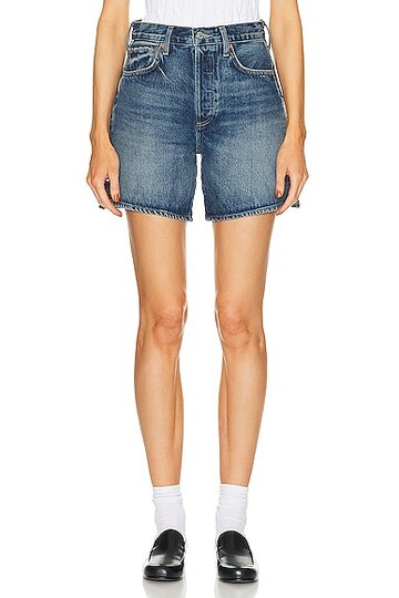 citizens of humanity marlow long vintage short in blue