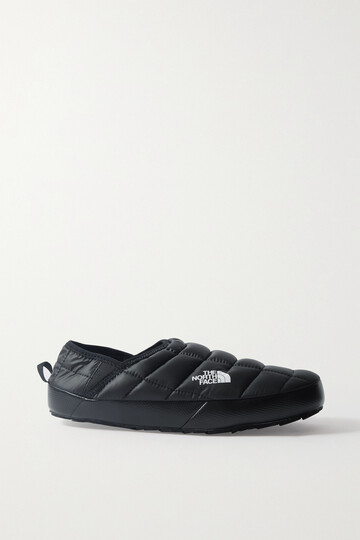 the north face - thermoball v traction padded recycled-shell shoes - black