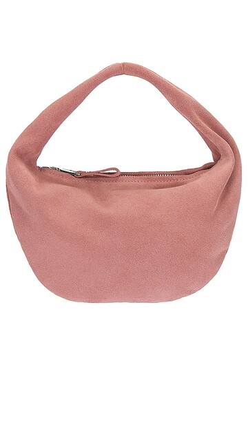 flattered alva mini handbag in blush in rose