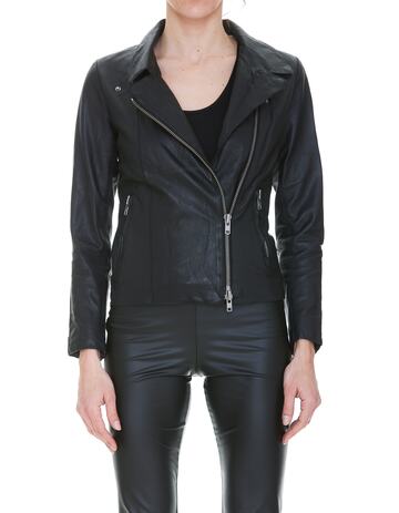 Bully Leather Jacket in black