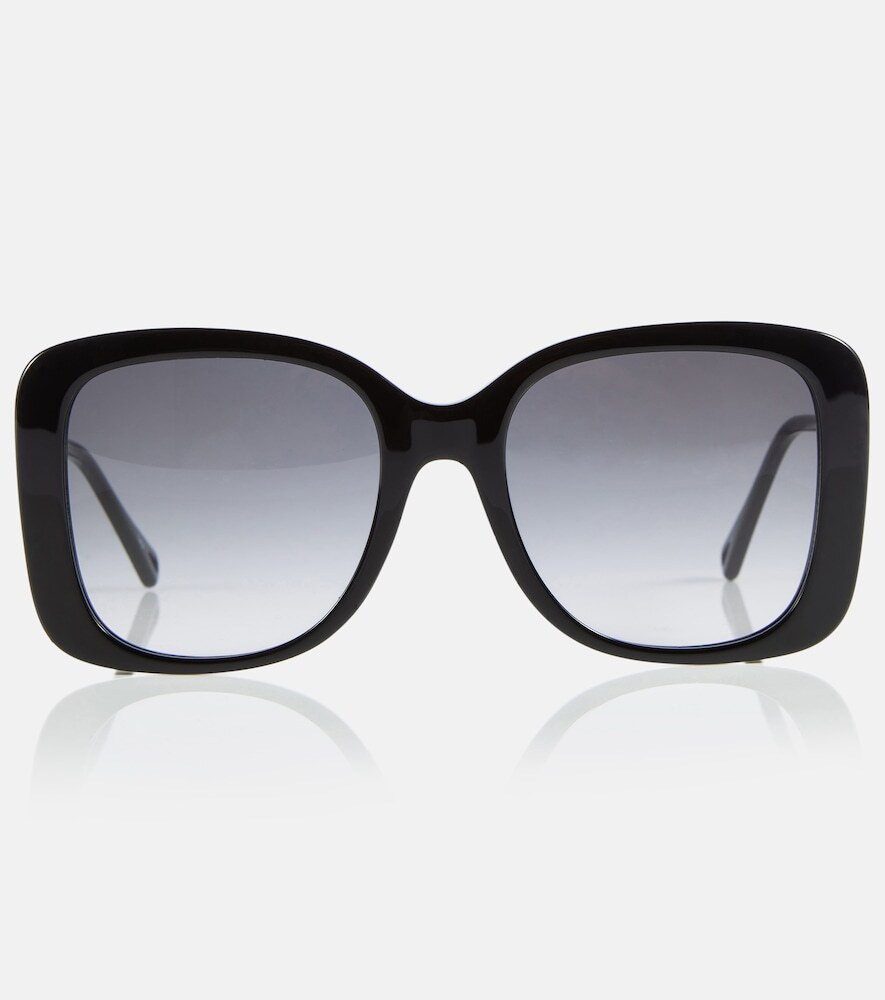 Chloe Xena square sunglasses in black