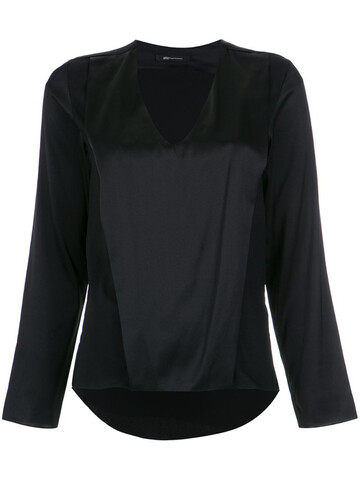 Uma - Raquel Davidowicz V-neck blouse in black