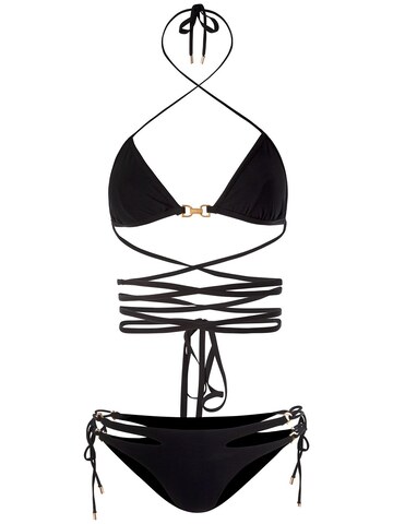 DUNDAS Josephine Triangle Bikini in black