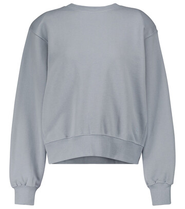 Frankie Shop Exclusive to Mytheresa â Vanessa cotton jersey sweatshirt in blue
