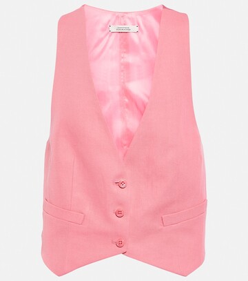 Dorothee Schumacher Colorful Lightness cotton and linen vest in pink
