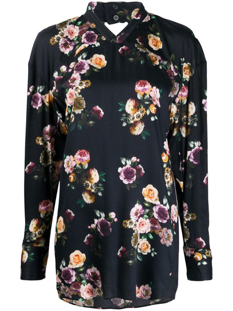 Vivienne Westwood Cocco floral-print blouse in black