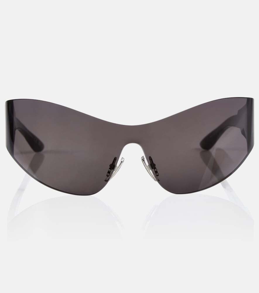 Balenciaga Mono mask sunglasses in grey
